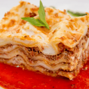 BAKED BEEF LASAGNA
